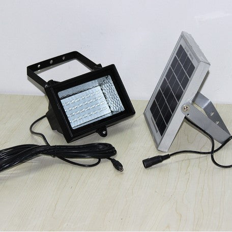 Solar Panel LED Garden Lamp Aluminum Frame