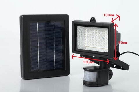 Solar Panel Power 60LED Garden Lamp-Motion Sensor